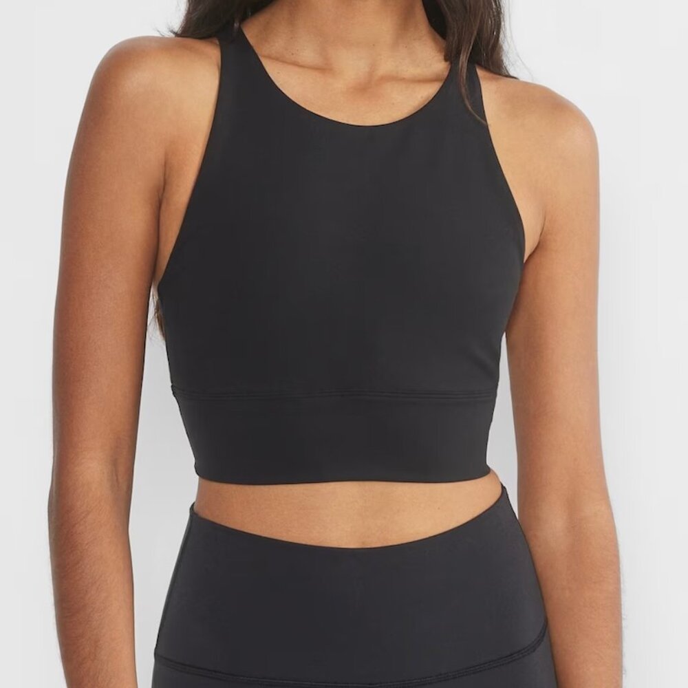 Aritzia Golden PowerSculpt Reach Sports Bra x2 EUC